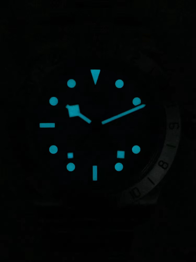 San Martin Herrenuhr, GMT, Automatik, Edelstahl, 38,3 mm, Saphirglas - Bild 4