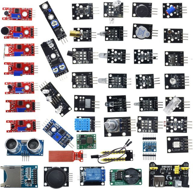 45 in 1 Sensoren Module Starter Kit für Arduino inklusive Aufbewahrungsbox - Bild 1