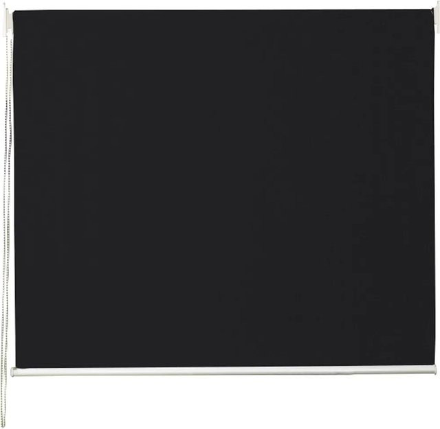 Peddy Shield Sonnenrollo aus HDPE in Schwarz, Breite: 160 cm, Höhe: 240 cm - Bild 1