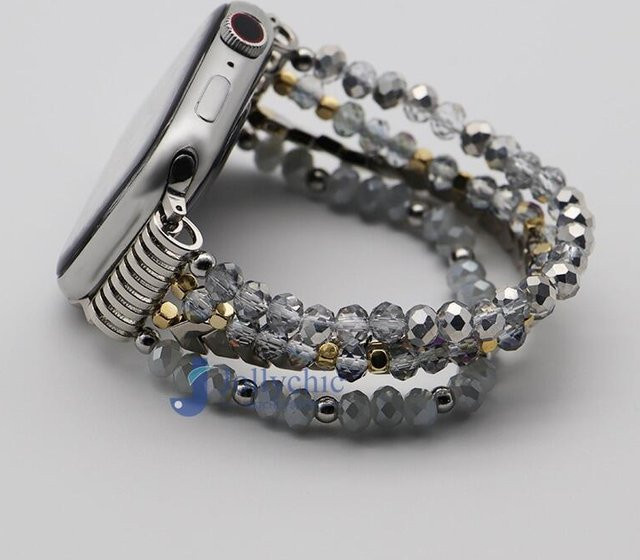Geekthink Uhrenarmband Edelstahl, Milanaise, Silber, Damen - Bild 1