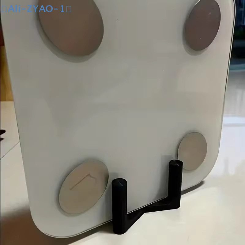 ZYAO Waagenständer aus Kunststoff als platzsparender Organizer für Badezimmer und Heimfitnessraum kompatibel mit digitalen und analogen Waagen - Bild 3