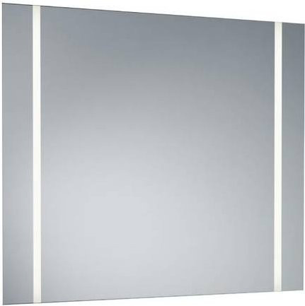 Brumberg LED-Spiegelleuchte Weiß mit Kristallspiegelglas und Aluminiumgehäuse für das Badezimmer - Bild 1
