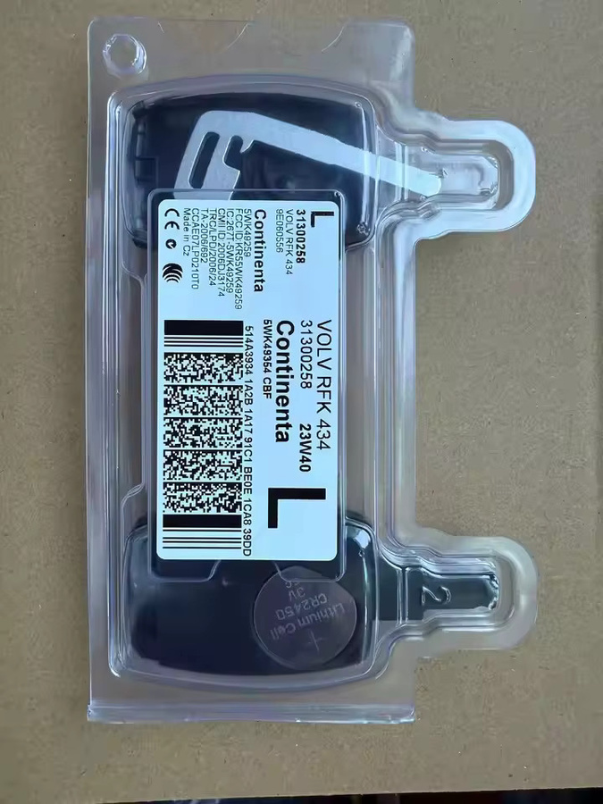 OEM Original Volvo Keyless Remote Key ID48 Chip 433,92 MHz für C30, V40, S40, V50, S60, C70, V70, XC90 in Schwarz - Bild 2
