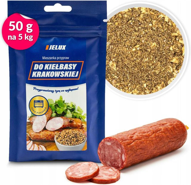 Jelux Gewürz für Krakauer Wurst 50 g - Bild 1