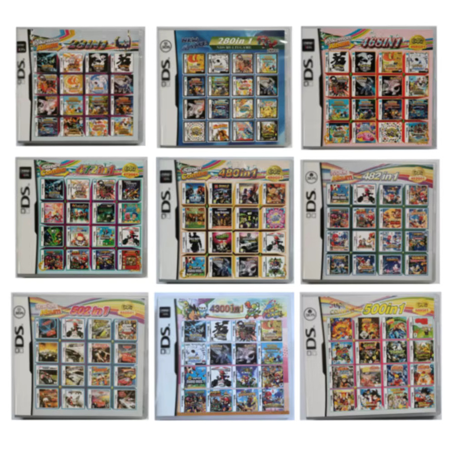 Bandai 482-in-1 Spielkassette für Nintendo Switch und Handheld-Player in Multicolour - Bild 3