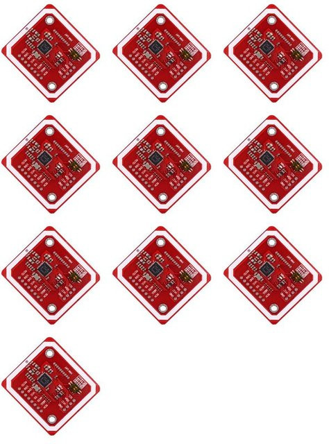 New Tech PN532 NFC RFID Wireless Modul V3 Benutzerkit in Rot mit I2C IIC SPI HSU Schnittstellen für Reader und Writer Modus - Bild 1