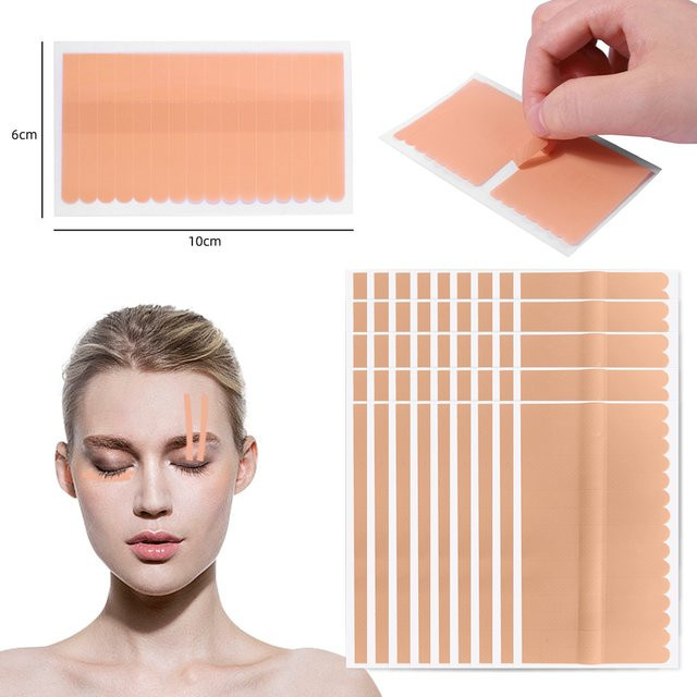 NICOO EYELASH Wimpern Verlängerung Band Mikroporen, 10/20 Stück, Unisex - Bild 1