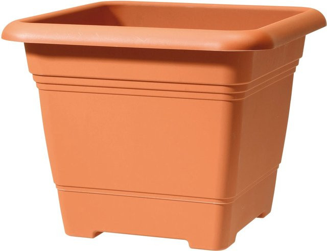 Scheurich Pflanzgefäß Nora Blumenkübel Terracotta B: 57 cm, T: 57 cm, H: 57 cm - Bild 1