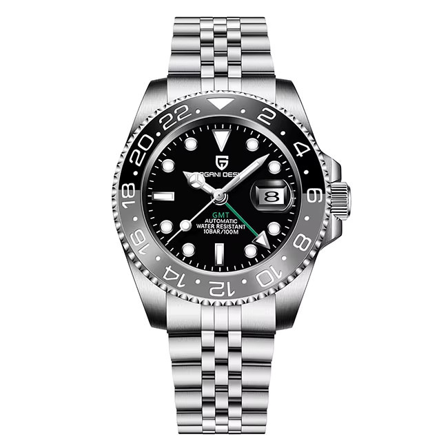 PAGANI DESIGN Armbanduhr GMT, Automatik, Edelstahl, 40 mm, Herren - Bild 7