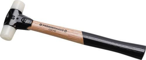 Peddinghaus Nylonhammer mit Holzgriff in Weiß, 300g - Bild 1
