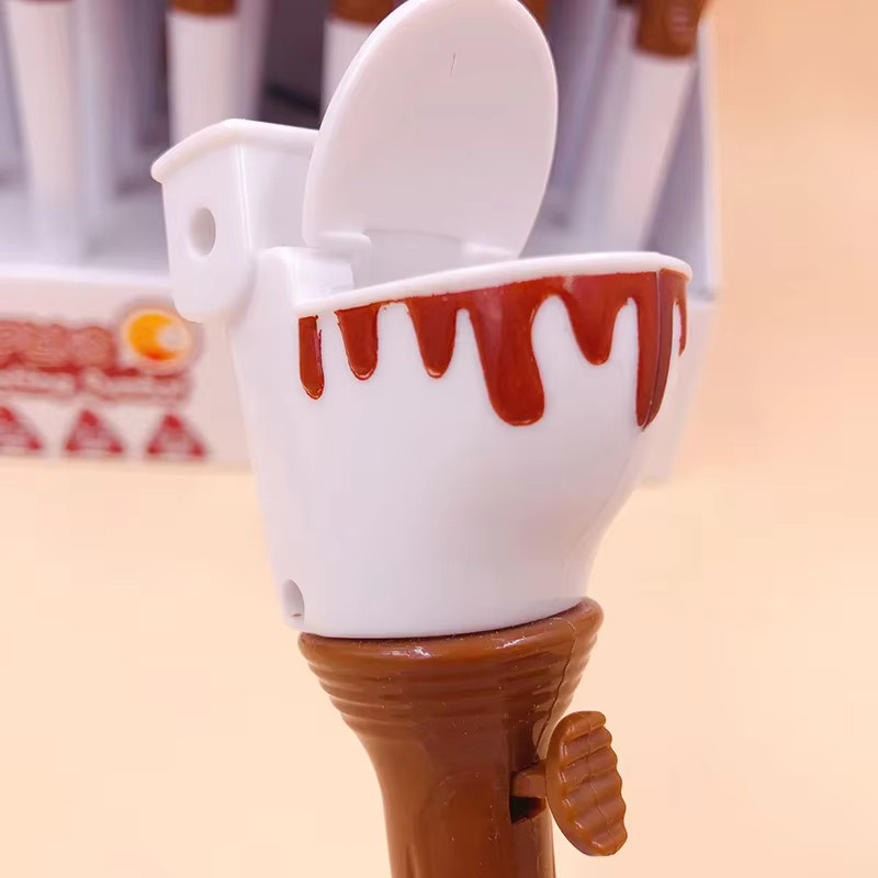 3er Set TWBEB Kugelschreiber mit lustigem Cartoon-Poop-Design in Mehrfarbig für Kinder und Studenten - Bild 2