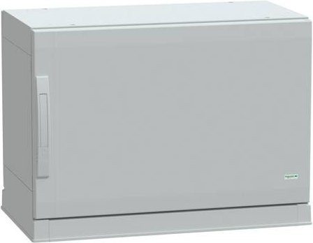 Schneider Electric Polyestergehäuse PLAZ mit Sockelrahmen und offenem Boden, Farbe: Grau, B/T/H: 500 x 750 x 420 cm, IP54 - Bild 1