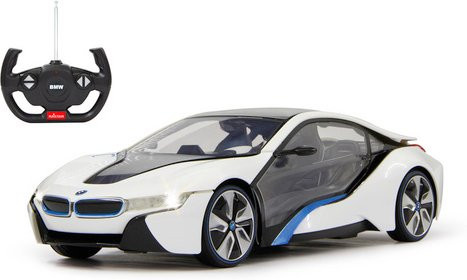 JAMARA BMW I8 Ferngesteuertes Fahrzeug weiss 1:14 ab 6 Jahren - Bild 1