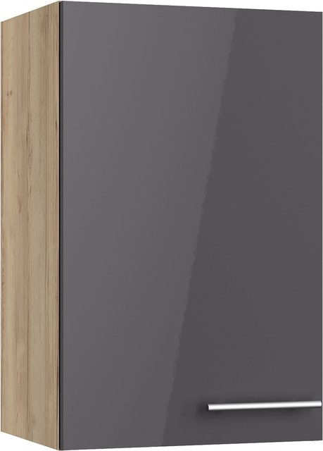 Optifit Küchen-Oberschrank Jonte in Anthrazit-Wildeiche, B/H/T: 45 x 70,4 x 34,9 cm - Bild 1