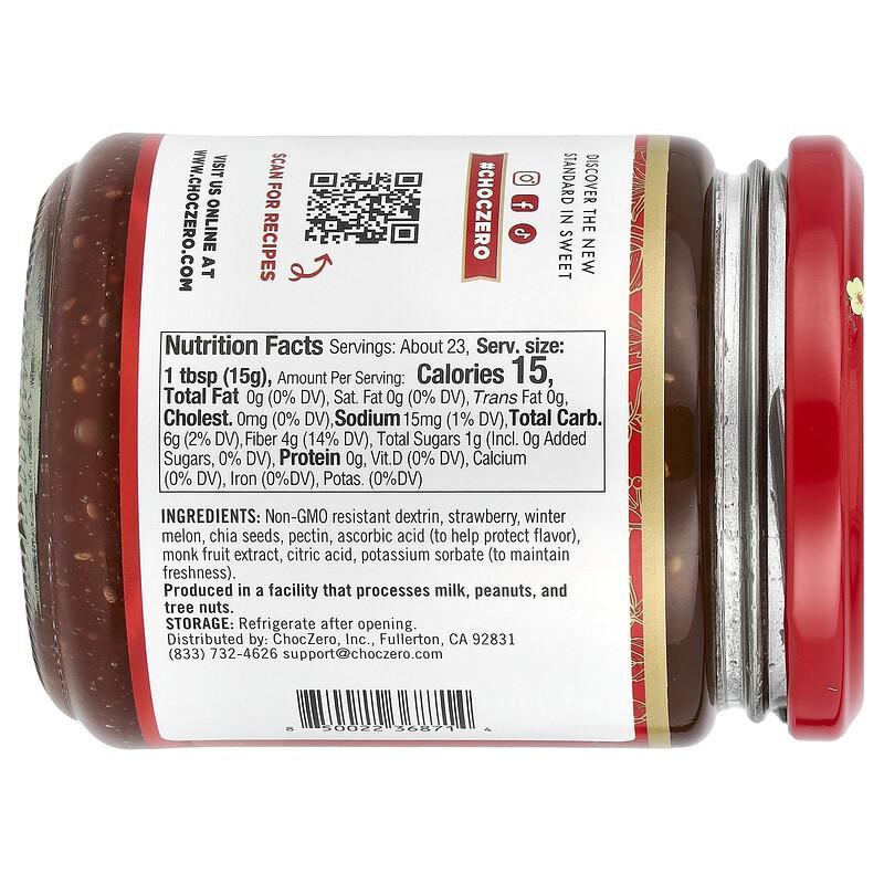 Rworld Wellness Erdbeer-Fruchtaufstrich glutenfrei 340 g - Bild 2
