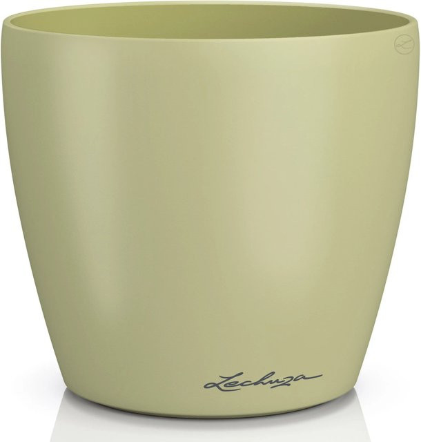 Lechuza Pflanzgefäß Classico Color Tabletop in Sandbraun, Schiefergrau oder Grün, Durchmesser: 15 cm, Höhe: 13,5 cm - Bild 1