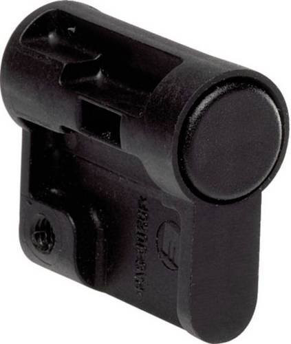 Hager Druckknopf FZ537PB für Schwenk-FZ537 in Schwarz - Bild 1