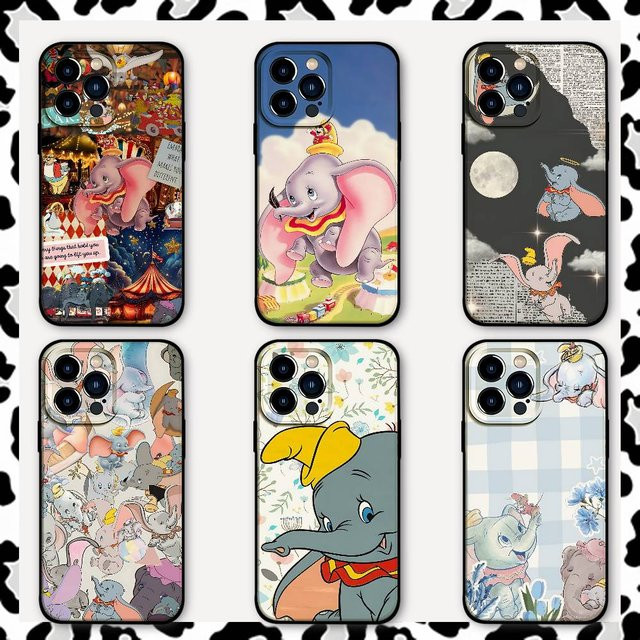 D-Dumbo Handyhülle für Apple iPhone 15 14 13 12 11 Pro Max Plus Mini in Multicolour - Bild 1
