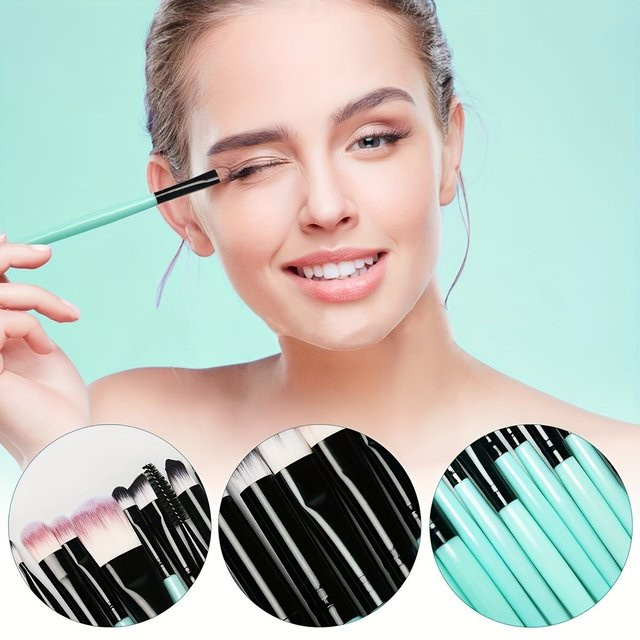 MJ 20-Augen-Make-up-Pinsel Set - Bild 1