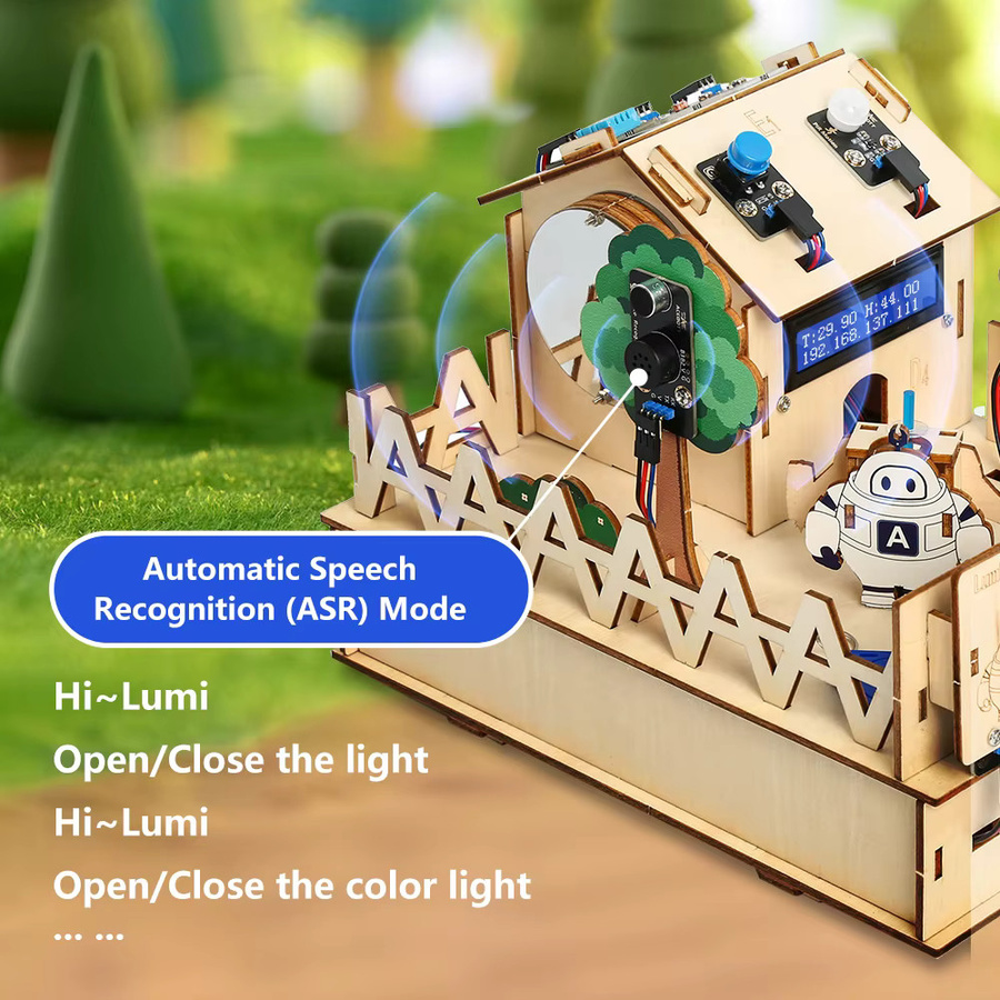 Acebott Smart Home Kit Holz Lernset - Bild 4