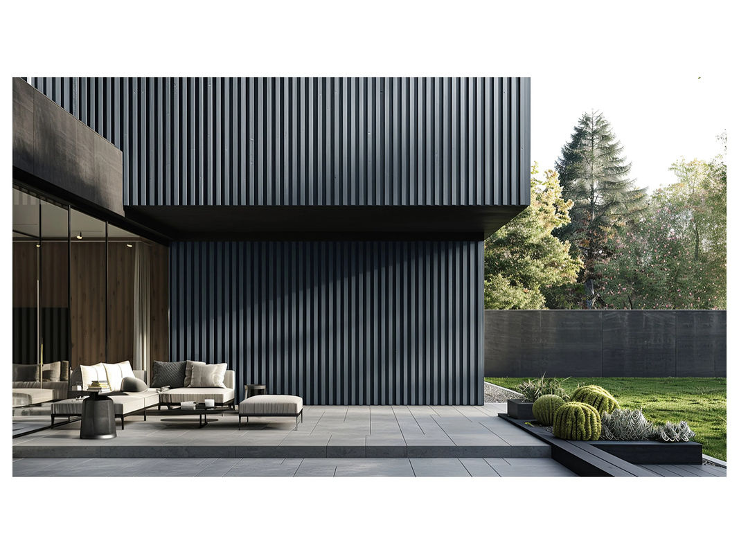 Home Deluxe WPC Fassadenverkleidung DUVAR Panel Hellgrau 2 m² - Bild 2