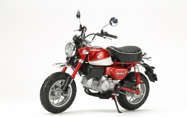 Tamiya Honda Monkey 125, Fahrzeug, 1:12, Metall, Rot - Bild 1