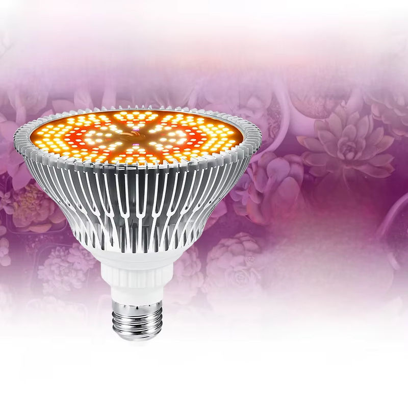 NJHIKG 150W LED Pflanzenlampe E27 Vollspektrum Wachstumslicht für Gemüse, Sämlinge, Blüten und Früchte in Weiß - Bild 4