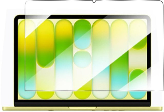 Apple Macbook Neo 2026 Displayschutzfolie aus gehärtetem Glas, 13 Zoll, transparent - Bild 1