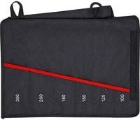 Knipex Rolltasche für Zangenschlüssel 00 19 55 S4 LE leer mit 6 Fächern B/T/H: 340 x 140 x 40 mm - Bild 1