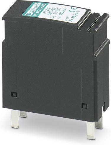Phoenix Contact 2838283 PT 2X2-24AC-ST Überspannungsschutz-Ableiter steckbar, 10er Set, Schwarz, 10 kA - Bild 1