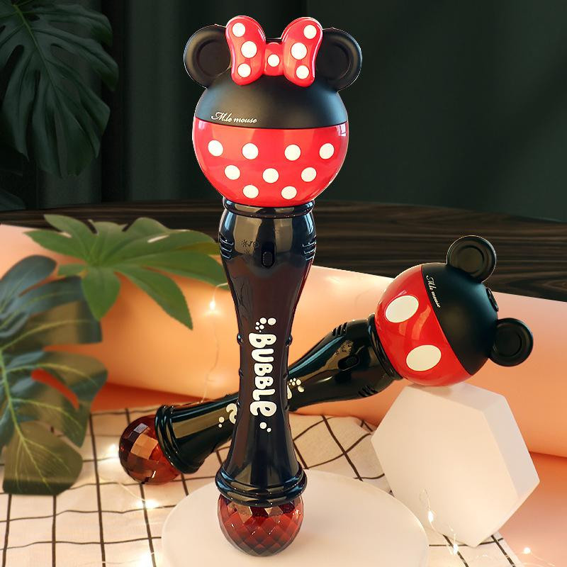 Yiran Toy Mickey Mouse Minnie Mouse Seifenblasenmaschine Elektrisch ab 3-6 Jahren - Bild 4