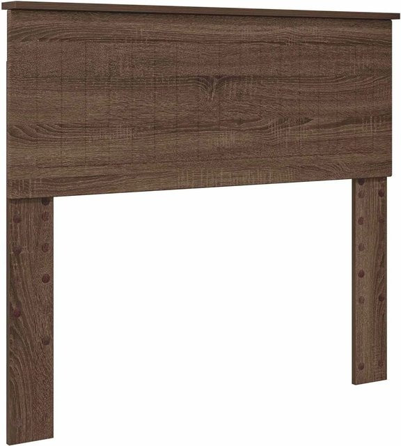 vidaXL Kopfteil in Eiche Braun aus Holzwerkstoff, Breite: 100 cm - Bild 1