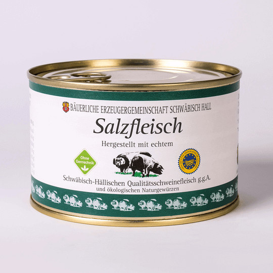 Bäuerliche Erzeugergemeinschaft Schwäbisch Hall Echt Hällisches Salzfleisch 400 g - Bild 1