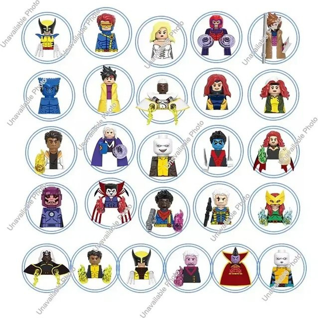 Marvel Avengers Superhelden Bausteine, Iron Man Doctor Strange Hulk Thanos Spider-Man Venom Hawkeye, Ziegel Spielzeug - Bild 1