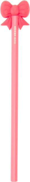 Rico Design Paper Poetry Bleistift mit Schleife in Neon Pink - Bild 1
