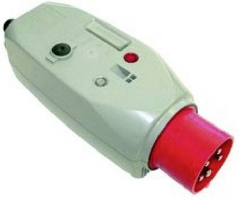 Zehnder Motorschutzstecker CEE 400V in Grau - Bild 1