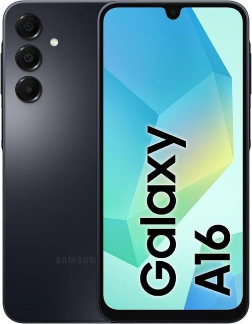 Samsung Galaxy A16 Smartphone mit 128 GB Speicher, 6,7 Zoll Display, Android, 4G/LTE in Blau oder Schwarz - Bild 1