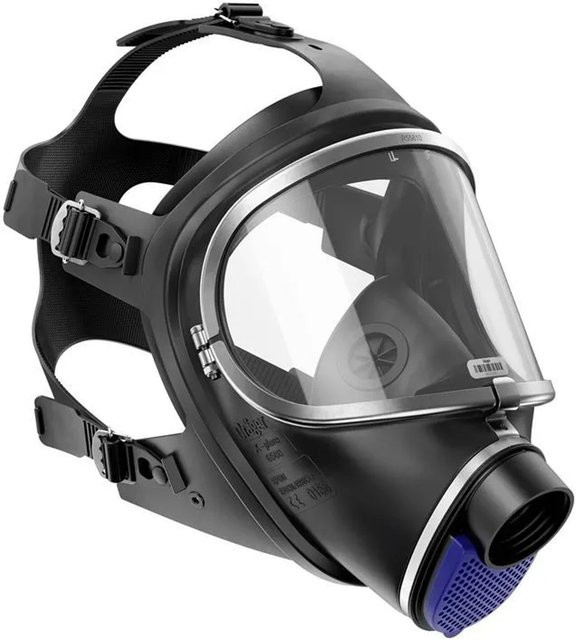Dräger Atemschutzmaske X-plore 6300 Vollmaske Schwarz - Bild 1