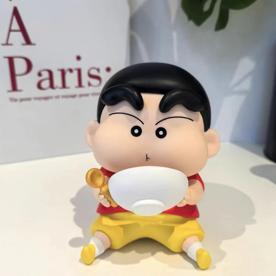52TOYS Crayon Shin-chan Honey Pot Bee Anime Figur als dekoratives Sammlerstück für Schreibtisch und Auto - Bild 2