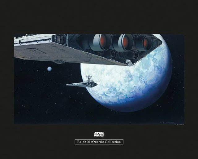 Komar Wandbild Star Wars Orbit Paper Poster Multicolor B: 50 cm, H: 40 cm - Bild 1