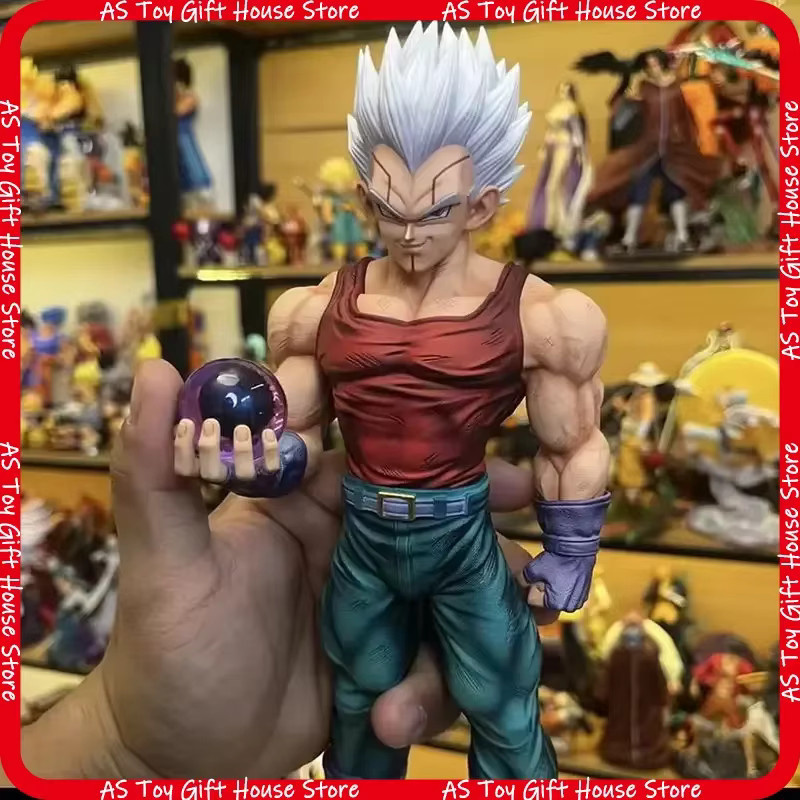 Bandai Dragon Ball Vegeta PVC-Actionfigur, mit austauschbarem Kopf und Arm - Bild 2