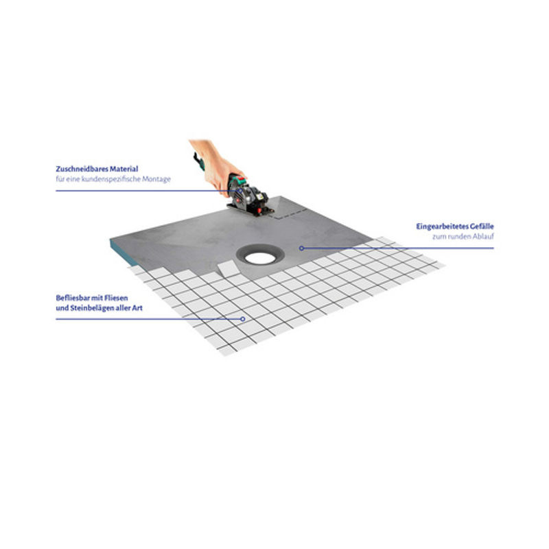 Marwell Duschelement square B/T: 90 x 90 cm - Bild 2