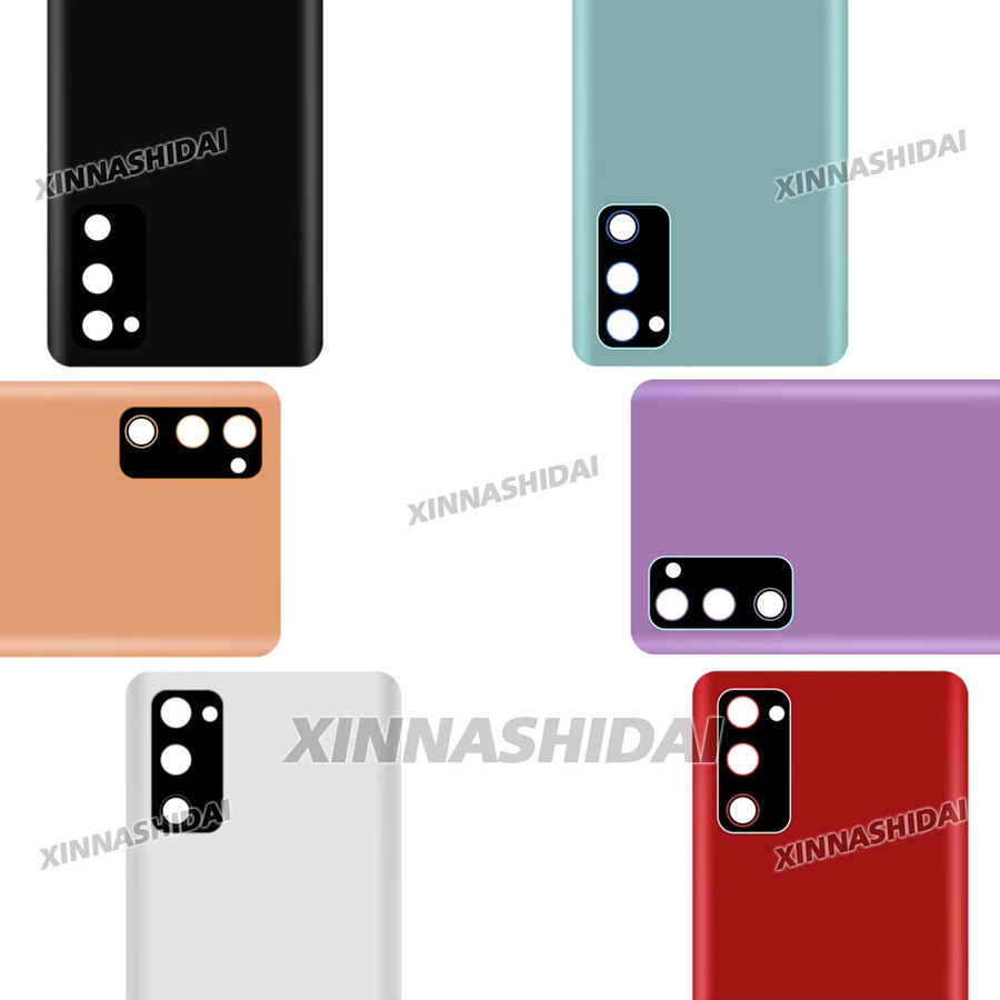 Samsung Galaxy S20 FE Ersatz Gehäuse Set mit Batterie Rückseite in Schwarz für Android Reparatur - Bild 1