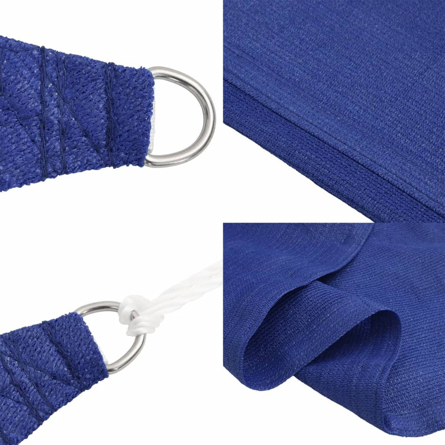 Sonnensegel aus HDPE in Blau, B/T: 2 x 5 m, 160 g/m² - Bild 2