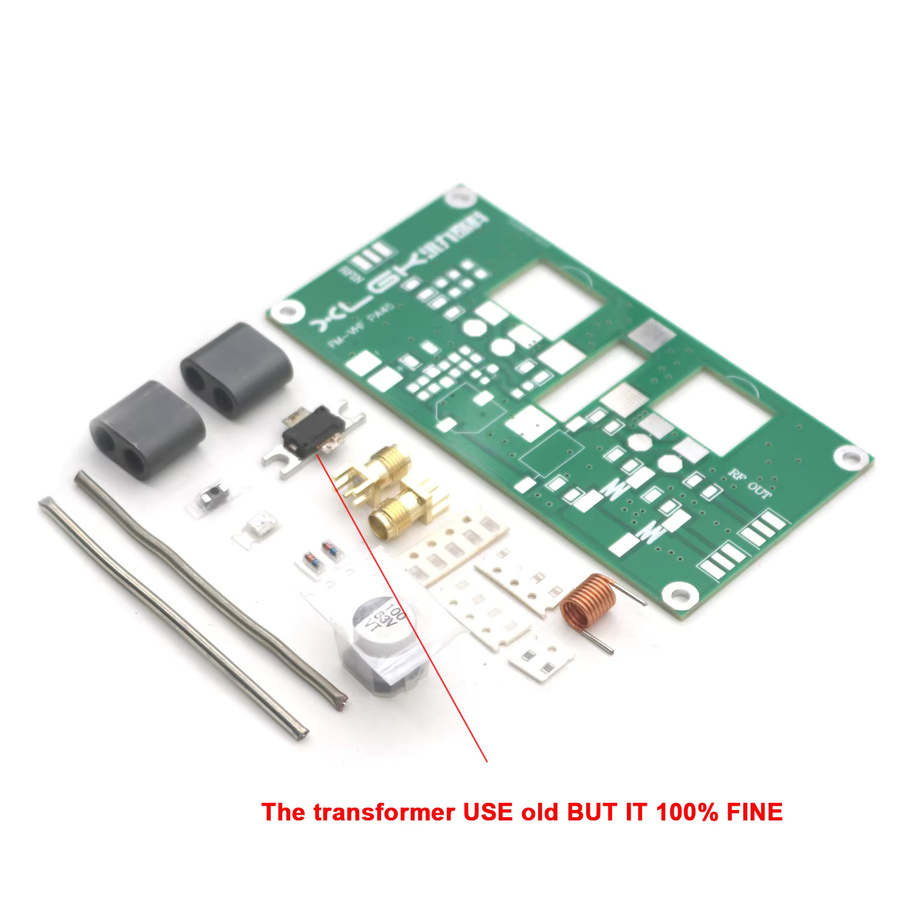 Dykbcells RF Power Verstärker Kit ClassAB Linear Verstärker für HAM Radio Transceiver und Walkie-Talkie, 70-200 MHz, 45 W, Grün - Bild 2