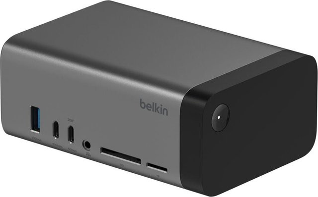 Belkin CONNECT 11-in-1 Pro Dockingstation in Grau mit USB-C, 2 x HDMI und 1GbE Ethernet - Bild 1