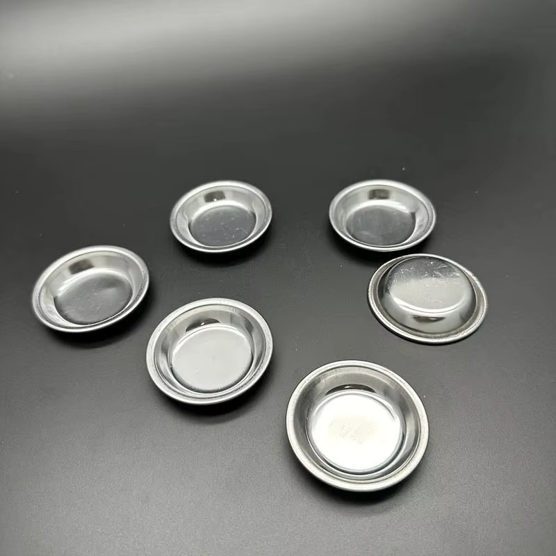 Edelstahl Farbpalette in Silber zum Mischen von Ölfarben und Acrylfarben für DIY Malerei-Werkzeuge - Bild 3