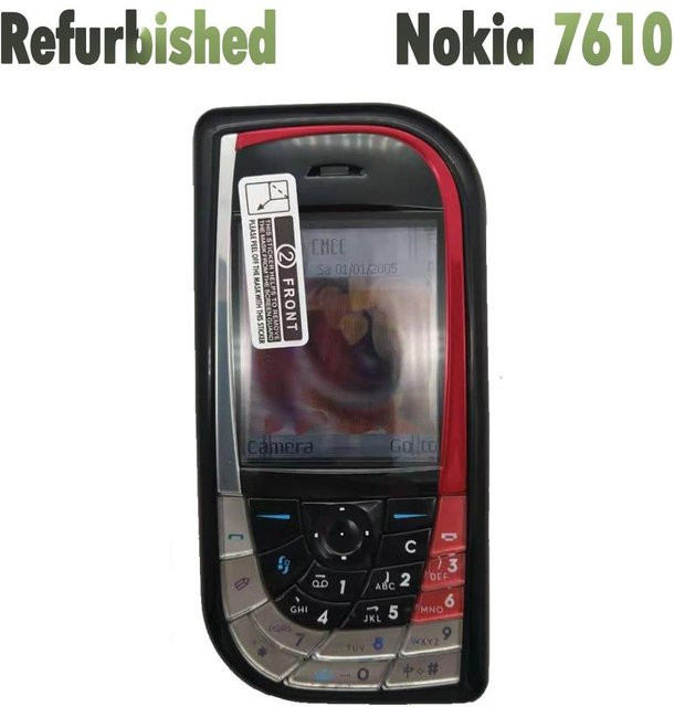 Generalüberholtes Nokia 7610 Mobiltelefon mit Symbian 7.0 in Schwarz - Bild 1