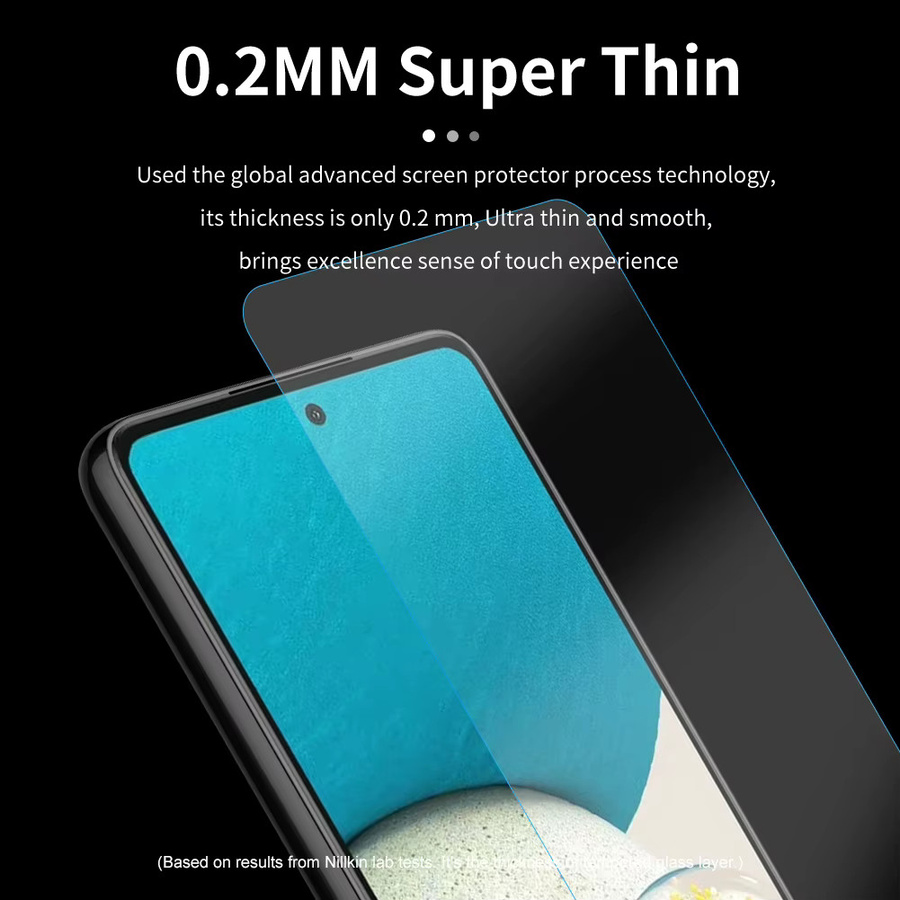 Nillkin Displayschutzfolie aus gehärtetem Glas für Samsung Galaxy A72, M53 5G, A53 5G und A55 5G, transparent - Bild 2