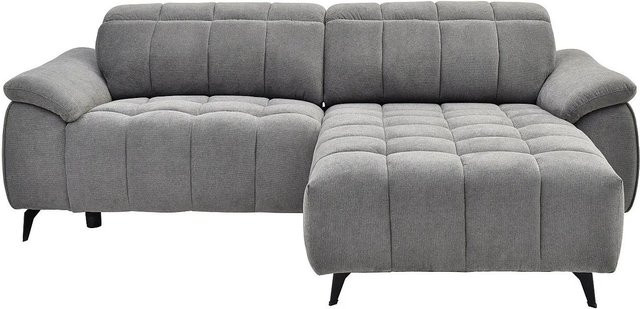 Vente-unique Relaxsofa Celtimo in L-Form, Grau, Breite: 230 cm - Bild 1
